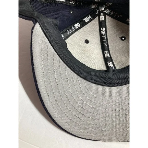 Cleveland Cavaliers Cap Hat Adult 7 1/2 Blue Wool Fitted NBA Basketball Cavs - Picture 10 of 16